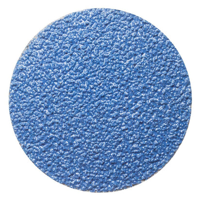 Benchmark Abrasives 2 Inch Sanding Discs Quick Change Zirconia - Male R Type Backing Drill & Die Grinder Sanding Disc for Deburring Polishing Rust Remover for Metal Paint Stripper (25 Pack), 36 Grit
