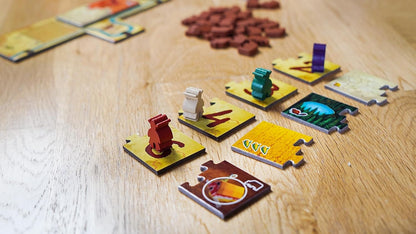 Strategy Board Game Extension for Kids, Teens and Family, Tabletop Game Nights, Ages 8 & Up, 2 to 5 Players, Kingdomino Age of Giants Expansion by Blue Orange Games