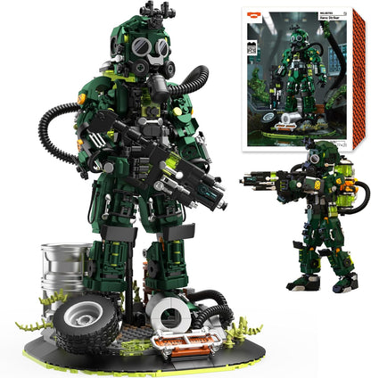 Building Toys Set, Deep Sea Steamship Buildings Blocks for Adults, Teens 14+, Creative Model Building Kits Birthday Home Office Decoration, 740PCS