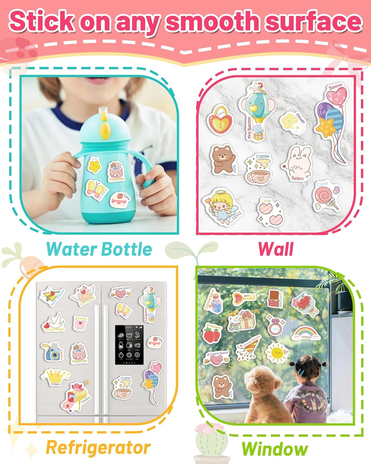 Halloween Sticker Books for Kids, Reusable Sticker Books for Toddlers, Halloween Travel Toys Acticities Crafts Birthday Gifts for Boys Girls Kids