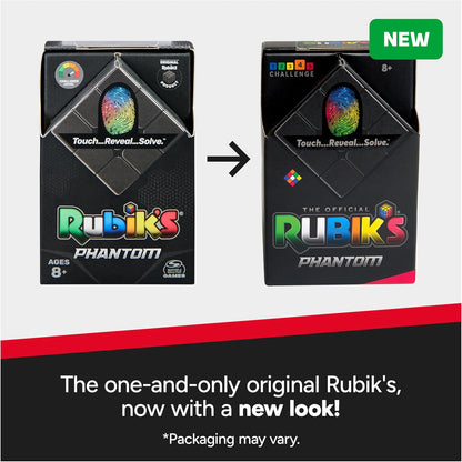 Rubik’s Cube, Pulse Cube, Light-Up Brain Teaser Puzzle for Speed Cubers, Solve the Puzzle Before the Lights Turn Off, Problem-Solving Brain Teaser & Fidget Toy for Adults, Teens, Kids Ages 8 & Up