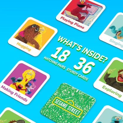 MasterPieces Officially Licensed CAT Picture Matching Card Game for Kids and Families