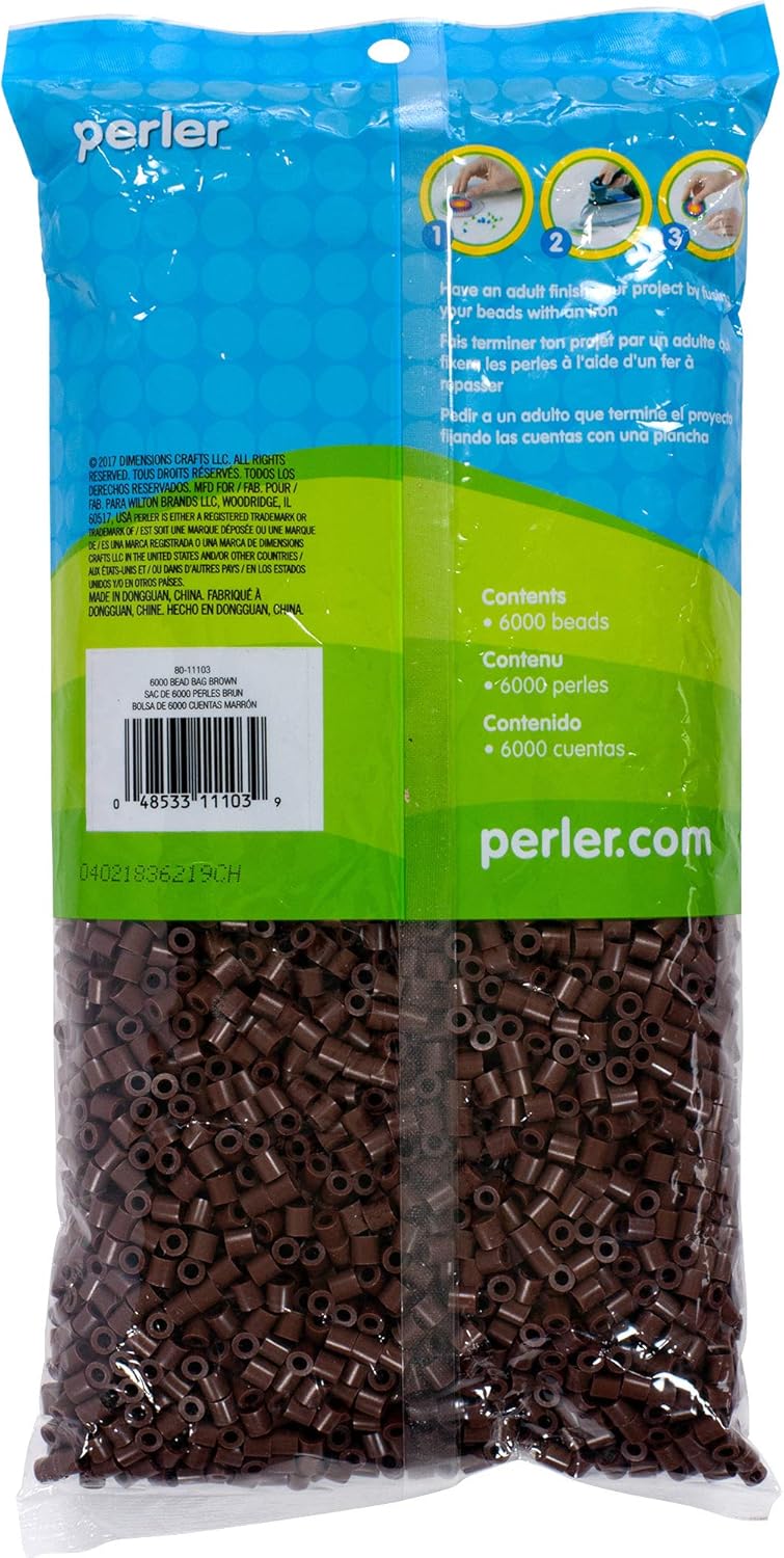 Perler Beads Fuse Beads for Crafts, 1000pcs, Multicolor Glow in the Dark