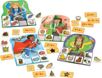 ORCHARD TOYS Moose Smelly Socks Game. Find Matching Pairs of Socks for Your Monsters! for Ages 3-6 and 2-4 Players