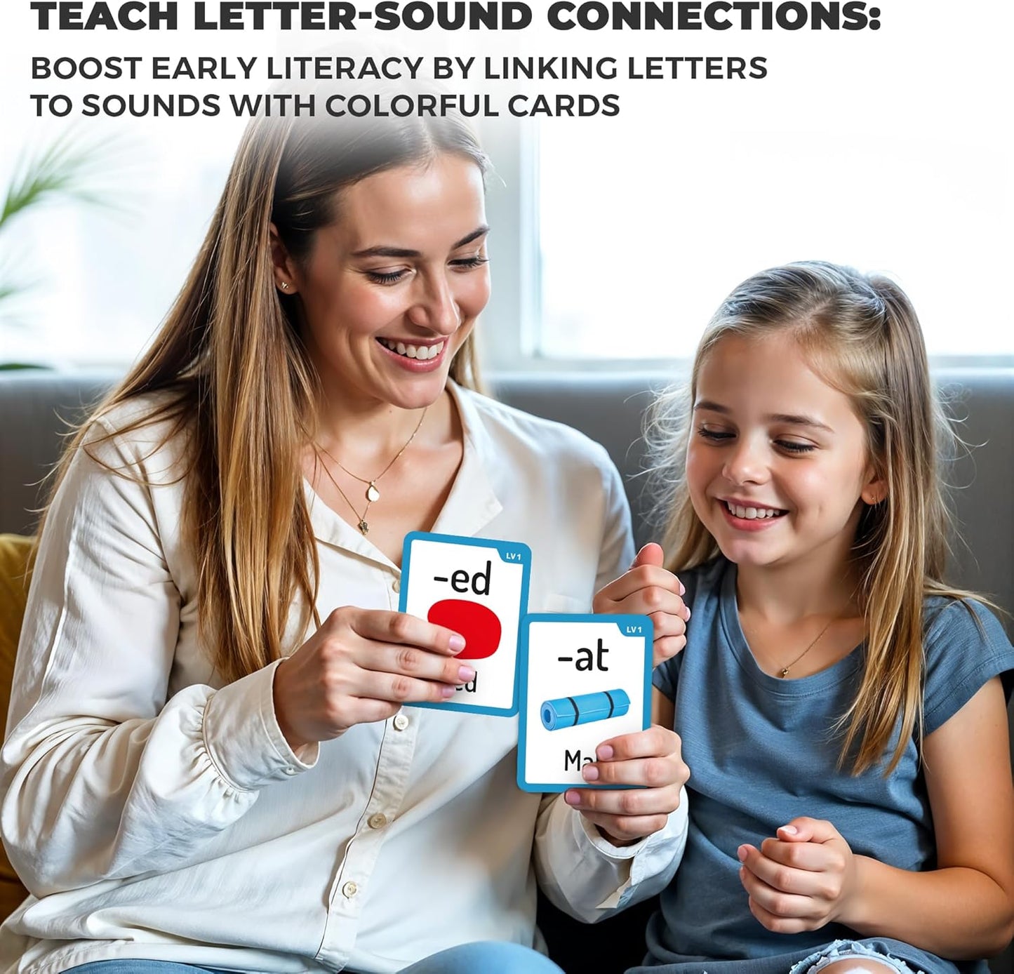 QUOKKA ABC Learning Flash Cards for Toddlers 2-4 Years Old - 60 Flashcards Toy for Kids Ages 1-3-5 - Alphabet Numbers Colors Letters Animals Learn Activities - First Words Educational Game