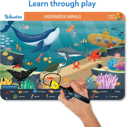 Skillmatics I Can Write PAW Patrol - Reusable Preschool Learning Activities, Educational Toy and Game, Back to School Supplies, Gifts for Students, Kids, Toddlers Ages 3, 4, 5, 6