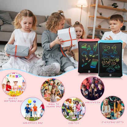EooCoo Toddler Boy Toys, Kids Gifts, 10 Inch LCD Writing Tablet, Drawing Pad, No Mess Coloring Books for Kids, Travel Games, Gifts for Boys 4-6, Educational Toys for 3 4 5 6 7 Years Old Boys and Girls