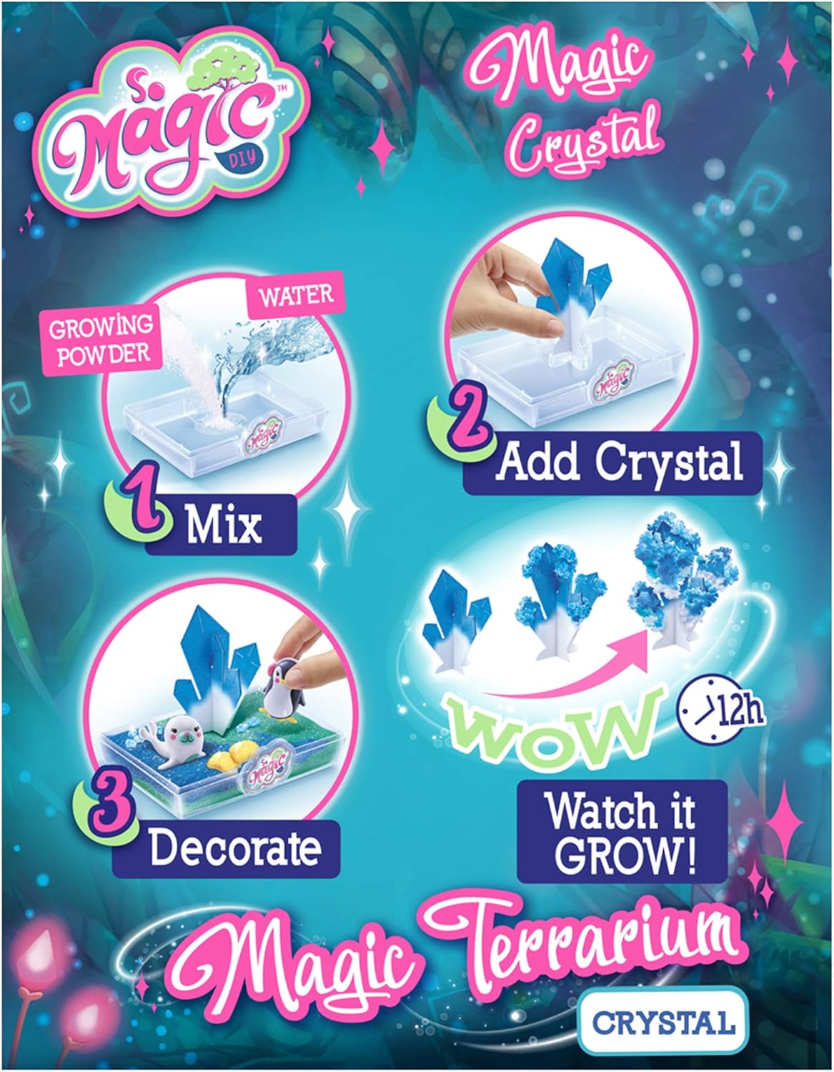 Canal Toys So Magic DIY Medium - Magic Terrarium Kit- Crystal