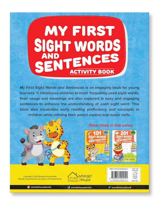 My First Sight Words And Sentences