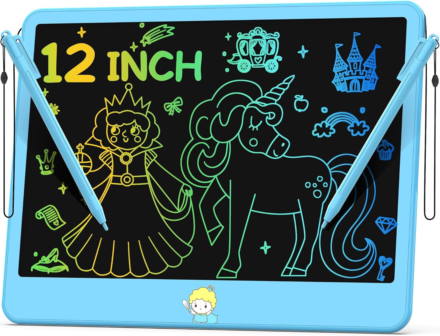 Hockvill LCD Writing Tablet for Kids, 16Inch Toys for Girls Boys Drawing Pad for 3 4 5 6 7 Year Old Kid, Toddler Doodle Board Christmas Birthday Gift for Kids，Erase Lock Writing Board