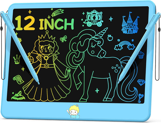 Hockvill LCD Writing Tablet for Kids, 16Inch Toys for Girls Boys Drawing Pad for 3 4 5 6 7 Year Old Kid, Toddler Doodle Board Christmas Birthday Gift for Kids，Erase Lock Writing Board