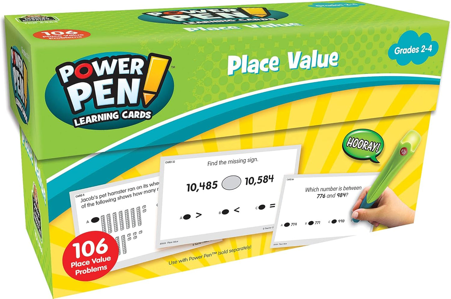 Teacher Created Resources Power Pen Learning Cards: Multiplication (6459)
