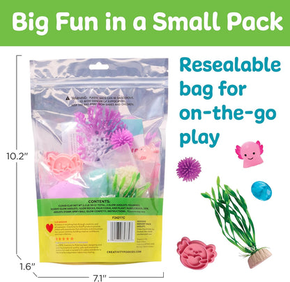 Creativity for Kids Sensory Pack: Farm, Sensory Toys for Toddlers, Pretend Play Farm Animals for Kids, Toddler Travel Toys & Spring Crafts (Ages 3+)