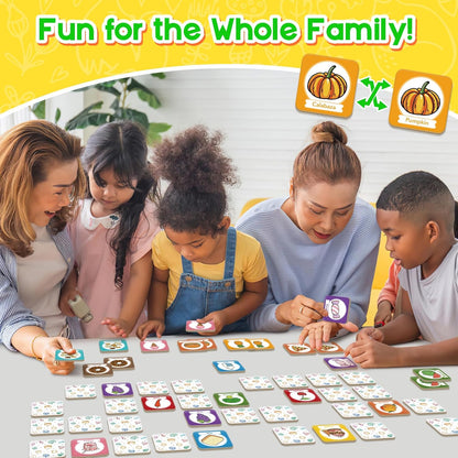 Edulok Memory Card Game, Toddler Match Game, Learn Spanish for Kids, Bilingual Flash Cards, Learning Toys for 4 Year Old, Preschool Learning Activities, Homeschool Supplies, Kindergarten Toys
