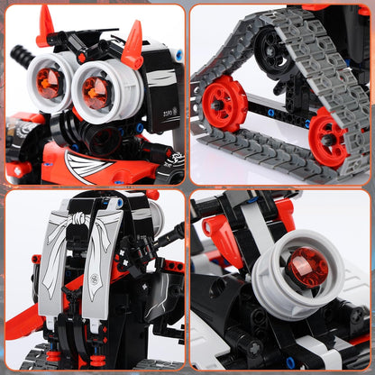 MagicKidz Robot Building Kits for Kids - STEM Birthday Gifts for 6 7 8 9 10 11 12+ Year Old Boys - 3 in 1 Robotics Toy with APP & Remote Control Coding, Educational DIY Science Project