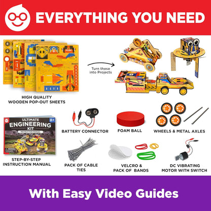 Doctor Jupiter My First Amazing Science Kit for Kids Ages 4-5-6-7-8 | STEM Toy with 100+ Experiments | Learning & Educational Projects