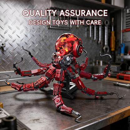 Mechanical Seahorse Building Set Steampunk Ocean Animal Model Kit Articulated Sea Creature Construction Toy Gift for Marine Life Enthusiasts for Adults Teens 1003 Pieces