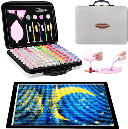 LitEnergy A4 LED Copy Board Light Tracing Box, Adjustable USB Power Artcraft LED Trace Light Pad for Tattoo Transferring, Drawing, Sketching, Animation, Stenciling, Diamond Art Painting Accessories
