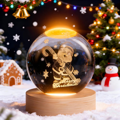 3D Solar System Crystal Ball, 2.4in Universe Gifts Decorative Quartz Glass Ball, Space Laser Engraved Model Astronomy Decor, Physics Display Sculpture Home Decor Crafts for Friends Mom Women Boys