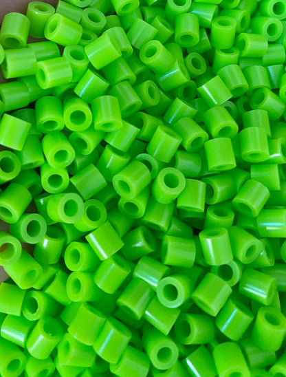 OEEKOI 5500Pcs Fuse Beads - 5mm Bulk Melting Beads for Crafts, Ideal for Christmas Birthday Gifts,Clear