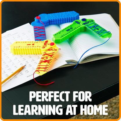 Learning Wrap-Ups Multiplication Keys - Self Correcting Math Tool for Kids Grade Level 2-6