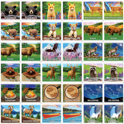 MasterPieces Officially Licensed CAT Picture Matching Card Game for Kids and Families