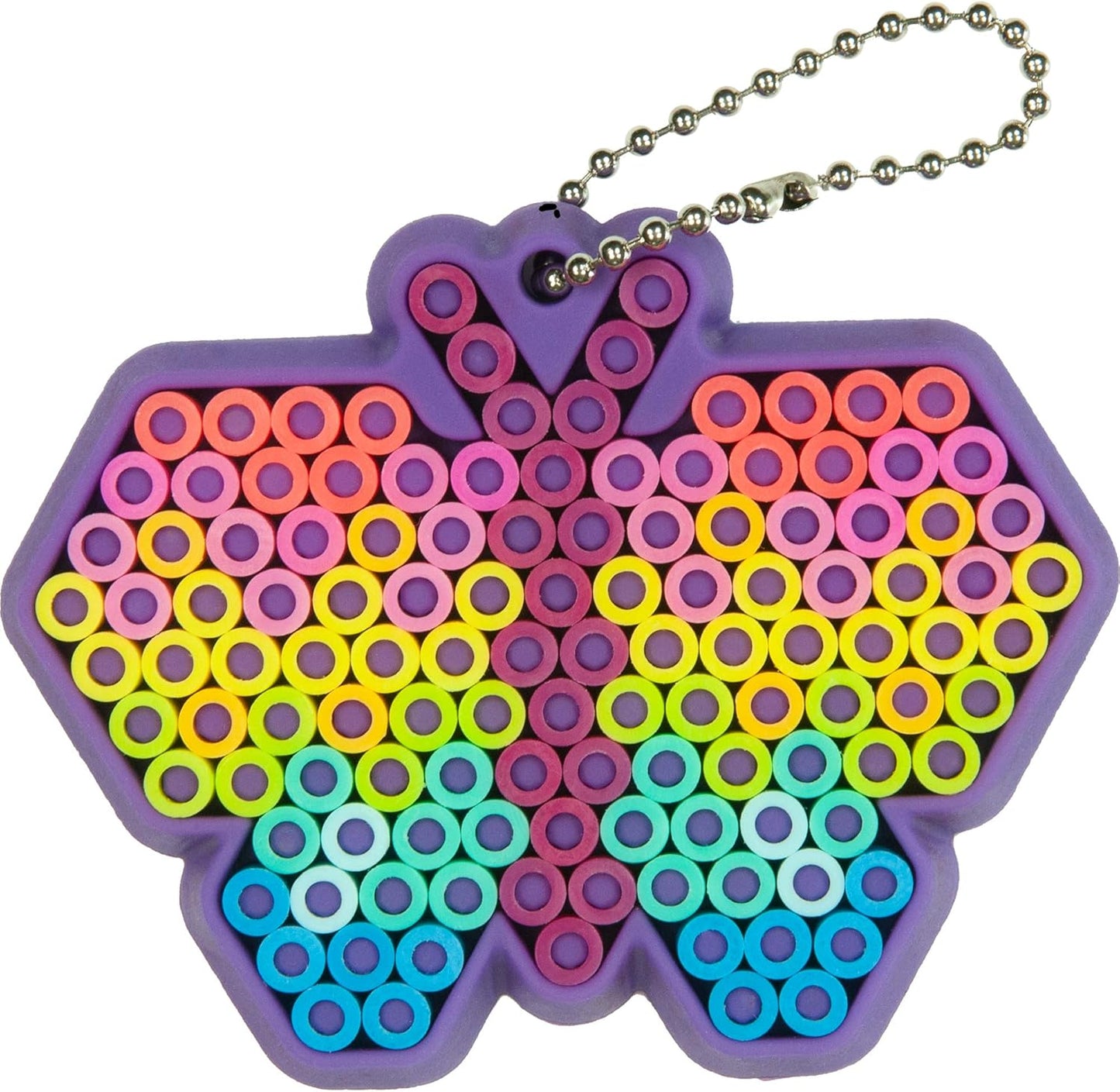 Perler Beads No Iron Stixels Crafts, Donut Keychain Kid's Craft Kit, 152 pcs
