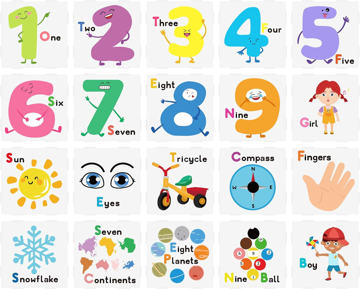 PicassoTiles 42pcs Magnetic Tiles Magnet Blocks See-Through Shape STEM Toys Building Block Educational Playset Compatible with Major Brand Tile -Starter Set for Boys and Girls Toddlers Ages 3+ PT42