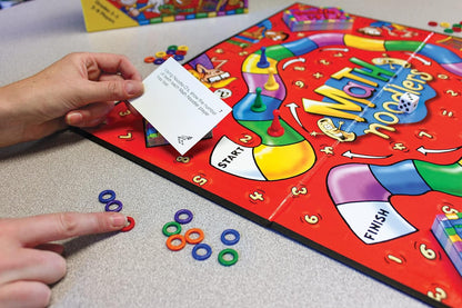 Edupress Math Noodlers Game, Grades 2-3 (EP62350), Multi