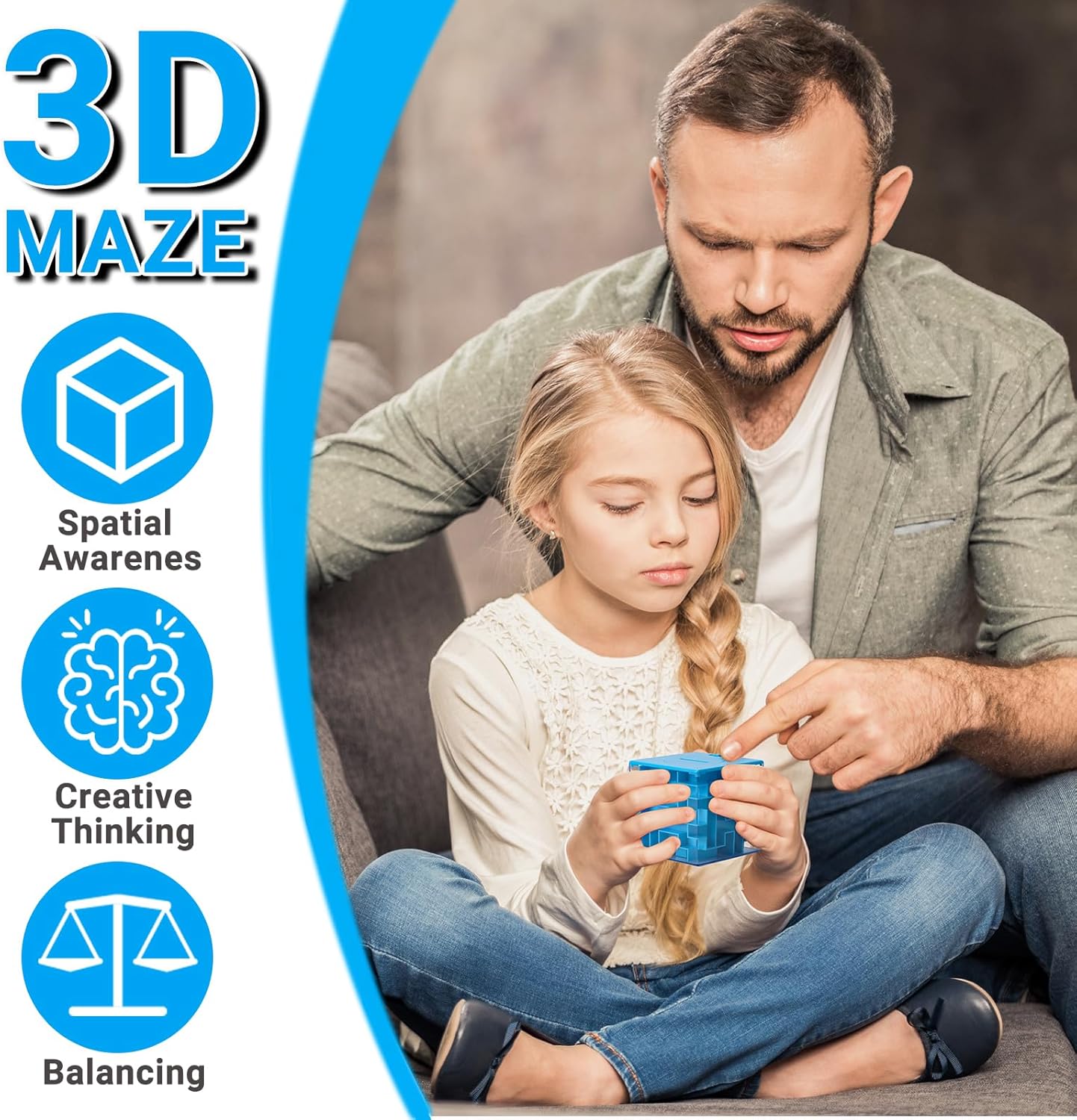 iKeelo 4 Pack Money Maze Puzzle Box - Makes Cash Gift Giving More Fun, STEM Gifts and Brain Teasers for Kids and Teens