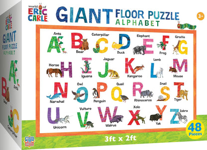 MasterPieces Floor Puzzle - Jumbo Size 80 Piece Jigsaw Puzzle for Kids - USA Map Shaped Puzzle - 3ftx2ft