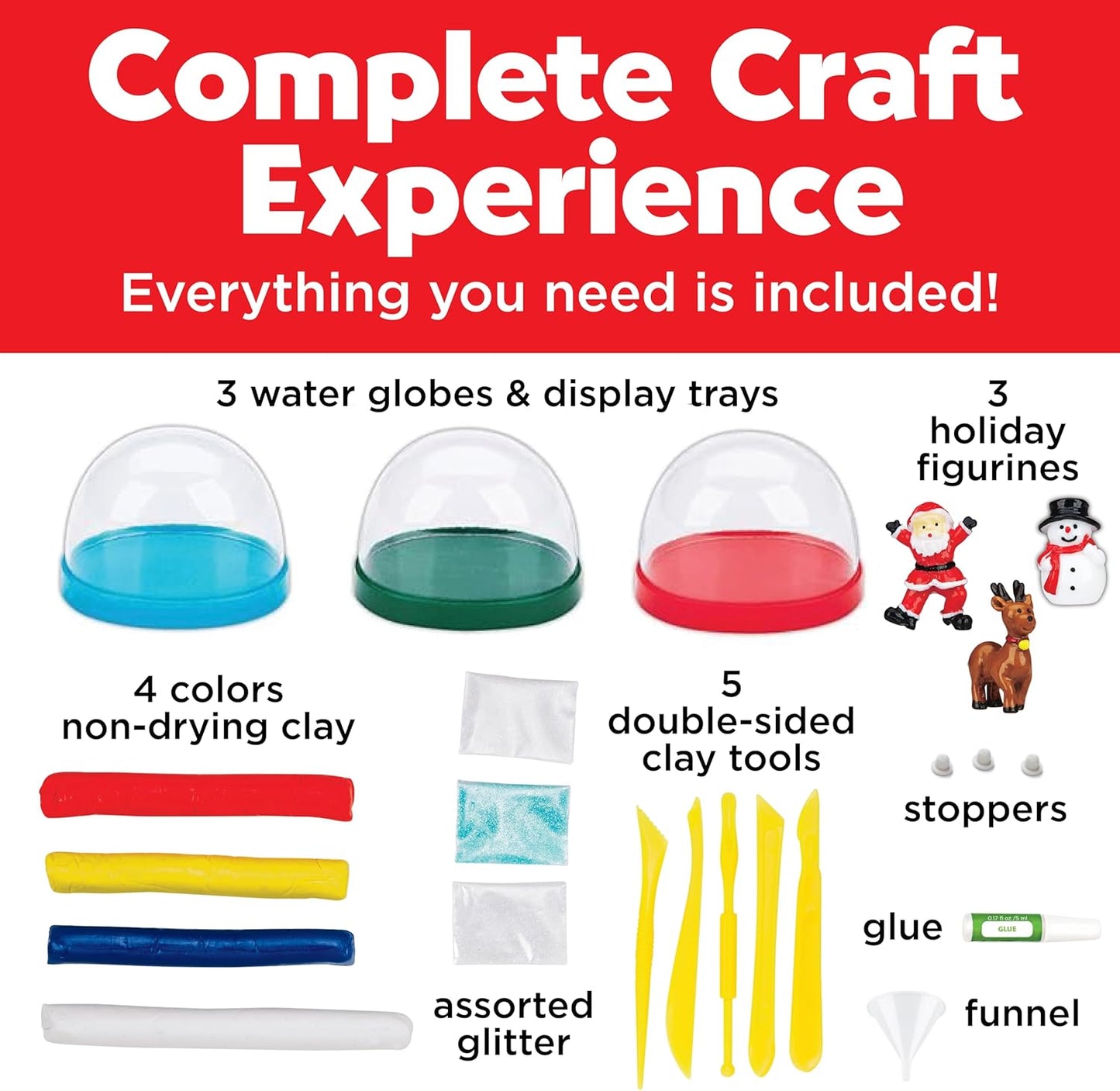 Creativity for Kids Make Your Own Water Globes: Magical Unicorns - Create 2 Snow Globe Unicorn Toys, Arts and Crafts and Girls Toys, Unicorn Gifts for Girls (Ages 6+)