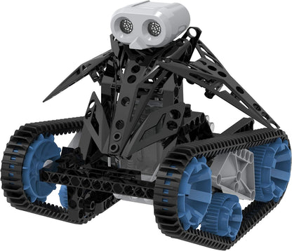 Thames & Kosmos | Robotics Smart Machines | Robotics for Kids 8 and up | STEM Kit builds 8 Robots | Full Color Manual to help with assembly | Requires tablet or smartphone | Parents' Choice Gold Award