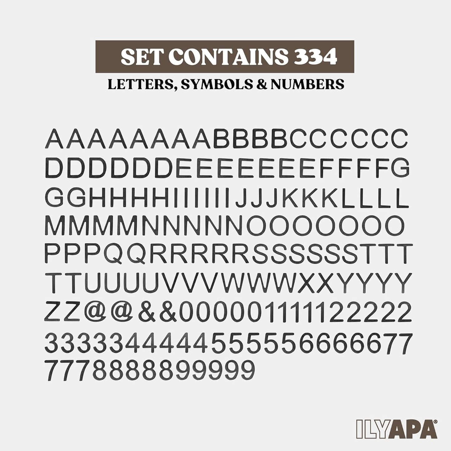 Ilyapa 167 Piece Alphabet Magnets Magnetic Letters and Numbers for Whiteboard, Chalkboard Signs & Fridge, ABC Magnets, Soft & Durable EVA Foam Magnetic Alphabet Letters Works on All Metal Surfaces