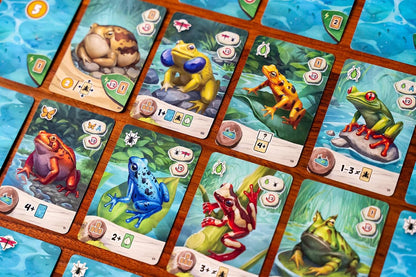 Pondscape, Cozy Family Strategy Card Game for Kids and Adults – for 1–4 Players, Ages 8+ – Family Games Night Essential