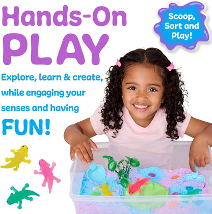 Creativity for Kids Sensory Bin: Dinosaur Dig - Toddler Sensory Toys, Sensory Bin Filler and Toddler Activities for Boys and Girls, Dinosaur Toys for Kids Ages 3-5+
