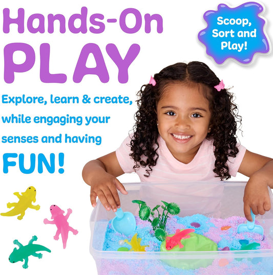 Creativity for Kids Sensory Bin: Dinosaur Dig - Toddler Sensory Toys, Sensory Bin Filler and Toddler Activities for Boys and Girls, Dinosaur Toys for Kids Ages 3-5+
