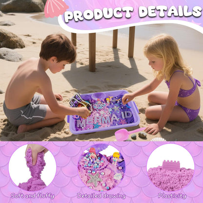 Bbiamsleep Ice Cream Sensory Bin, 61 Pcs Ice Cream Sensory Bin Fillers with 11 Mould 9 Tools for Home Decor