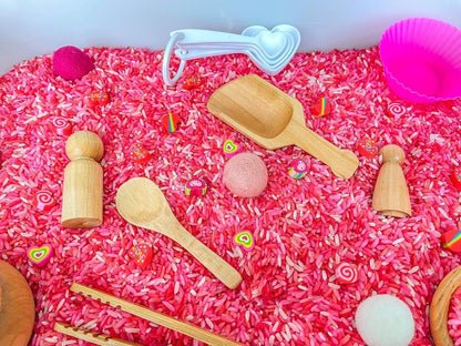 Kids Sensory Bins Montessori Sensory bin, Sensory Toys, Sensory Bins, Sensory Bin for Preschoolers (Pastel Bunny)