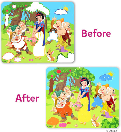 Skillmatics Dot It Sticker Art - Disney Princess, Mess-Free Fun for Kids, 500+ Stickers, Craft Kits, DIY Scrapbooking Activity, Gifts for Girls & Boys Ages 3, 4, 5, 6, 7