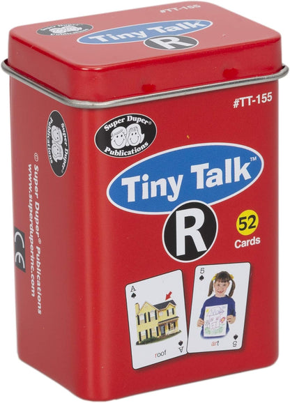 Super Duper Publications | Tiny Talk Articulation and Language R Sound Photo Flash Cards | Educational Resource for Children