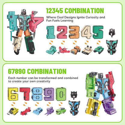 5 in 1 STEM RC Robot Building Kit, 673PCS Remote & App Controlled Jets Building Blocks Set, Robotic Technic Creative Toys, DIY Build Learning for Boys Girls Age 6 7 8 9 10 11 12