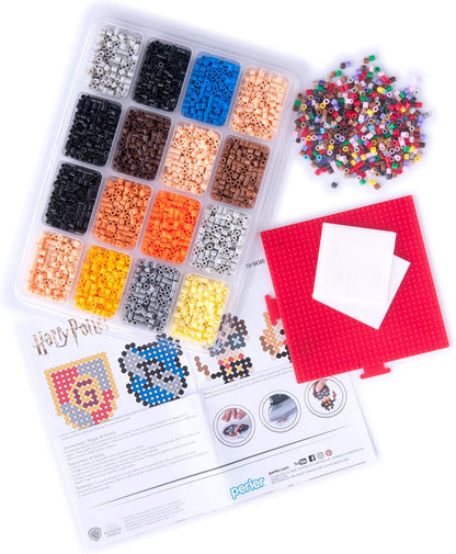 Perler 80-53517 The Wizarding World Chibi-Style Harry Potter Fused Bead Activity Kit, Multicolor, 227 Pieces