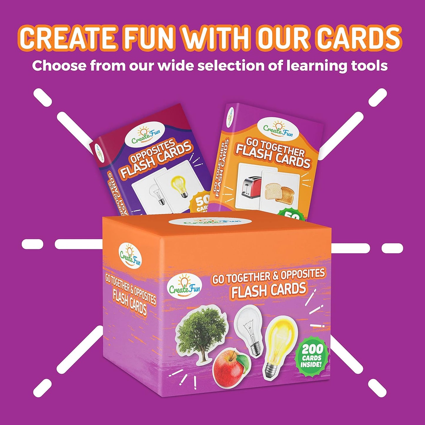 Go Together Flash Cards for Kids & Adults – 50 Realistic Matching Picture Cards for Speech Therapy, Dementia Activities, ESL, Autism Learning, Memory & Language Development, Classroom & Home Use