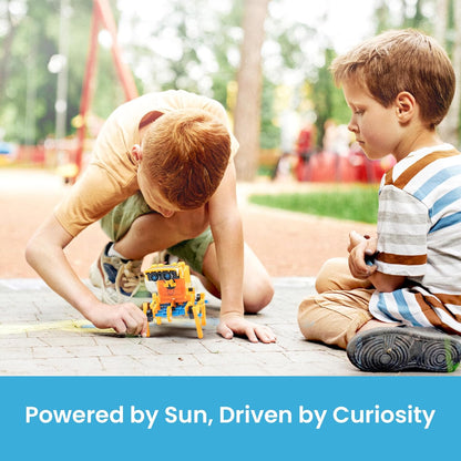 Sillbird Solar Robot Building Kit STEM Gift for Boys Aged 8-12, 12-in-1 DIY Science Educational Robotic Toys for Kids Teens Birthday, Powered by the Sun with 190 Pieces