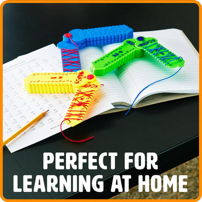 Learning Wrap-Ups Multiplication Keys - Self Correcting Math Tool for Kids Grade Level 2-6