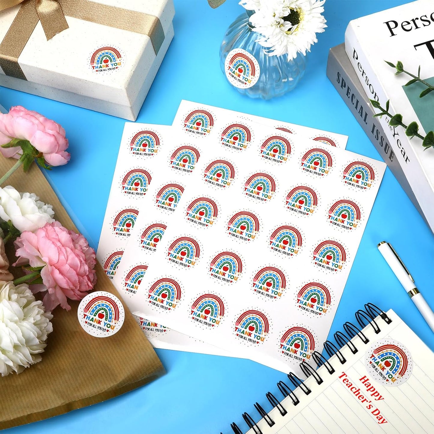 JULMELON 672 PCS Valentines Day Heart Stickers for Kids Conversation Heart Stickers Removable Labels Cards for Candy Envelopes Gifts Classroom Valentine’s Day Party Decorations