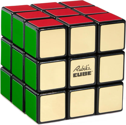 Rubik’s Cube, Special Retro 50th Anniversary Edition, Original 3x3 Cube Collectible & Desk Décor, Problem-Solving Brain Teaser, Fidget Toy, Sensory Puzzle for Adults, Teens, Kids, for Ages 8 & Up