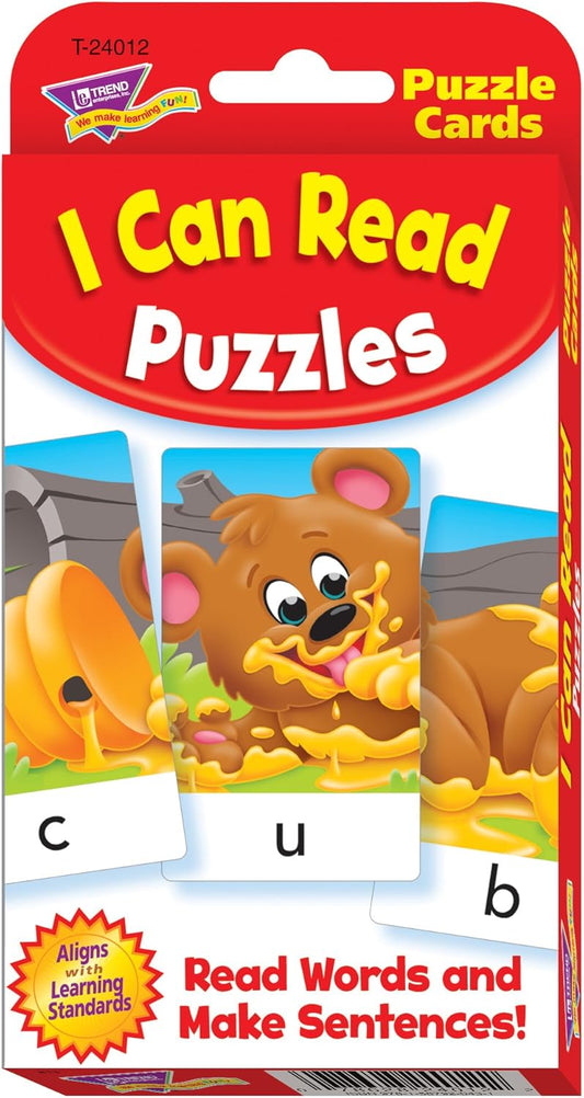 Trend Enterprises, Inc. I Can Read Puzzles Challenge Cards®