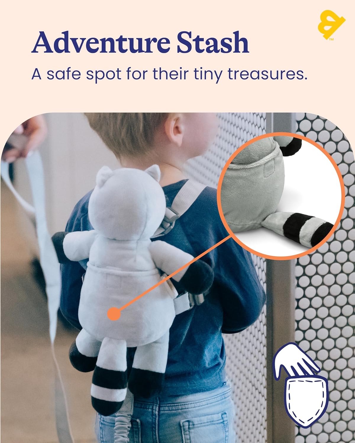 GoldBug Toddler Safety Harness & Leash - Owl